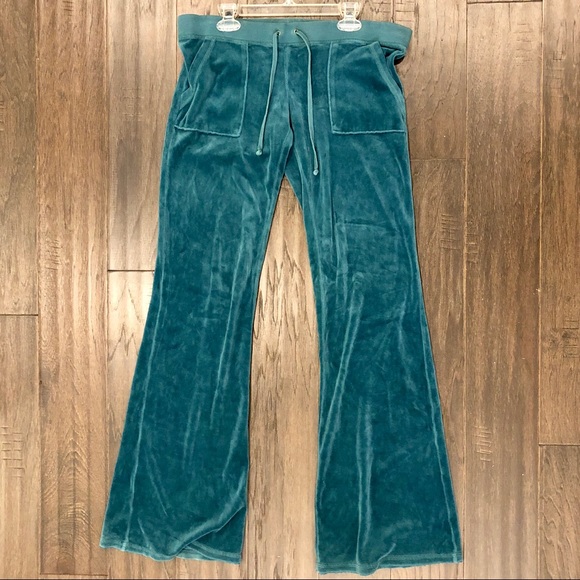 teal velour tracksuit